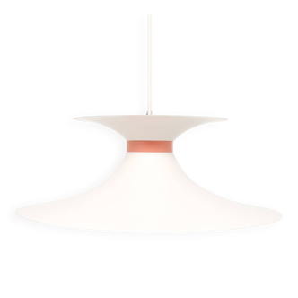Lampe rose scandinave, années 1970