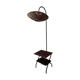 Vintage tablet lamppost