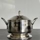 Antique silver-plated sugar bowl