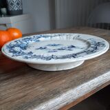 Terre de Fer stand cake plate Gien