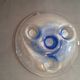 Rare Vintage Finnish Art Glass Tealight Candle Holder – Handmade Finland, 1