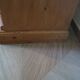 Solid wood bookcase – shabby chic style – adjustable shelves