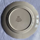 Earthenware plate “Enfants Richard” Sarreguemines