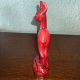 Way Doe in earthenware of Saint Clement Red
