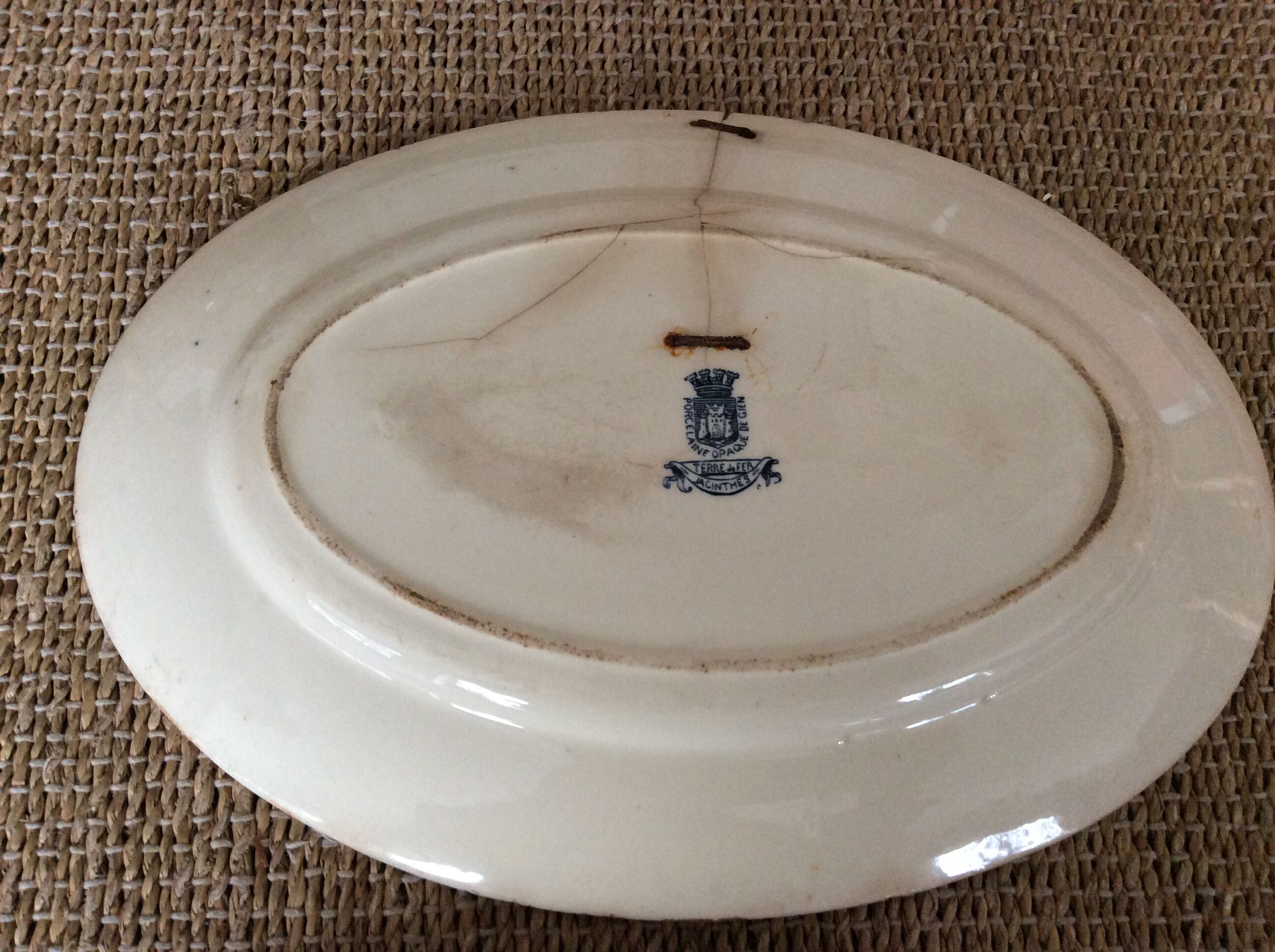 2 dishes Terre de Fer