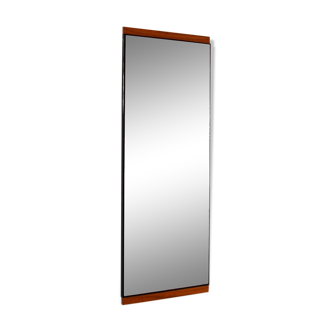 Scandinavian teak mirror 1960s