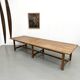 XXL farmhouse table in solid oak 350 cm - Reconstruction Style - 1950s