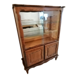 Wooden furniture and glass