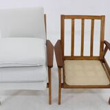 1960s Pair of Restored Armchairs, Denmark