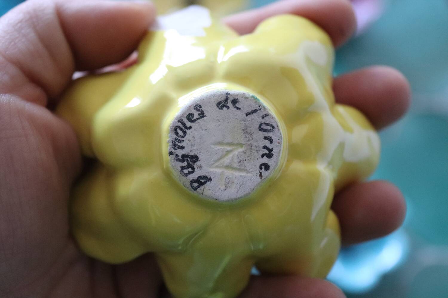 Set of 10 floral ceramic bowls, Bagnoles de l'Orne – years