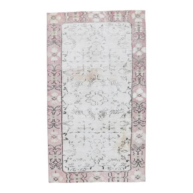 1970s Turkish Handmade Wool Kilim Rug 115x200