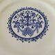 Gien plate – Rouen decor with tapered valances – Old stamp 1920