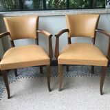 Pair of bridge chairs