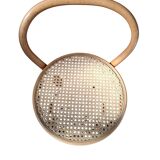 Set di 5 Sgabelli Thonet Style in Legno Curvato e Paglia di Vienna '70