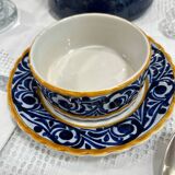 HB Quimper round sauceboat