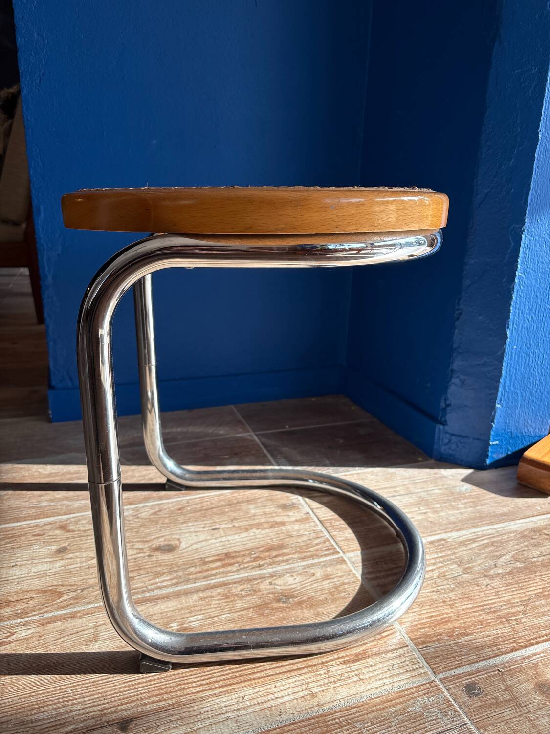 Vintage cane stool