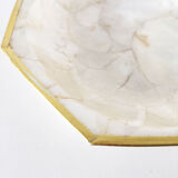 Vintage cup in mother-of-pearl and gold ledé