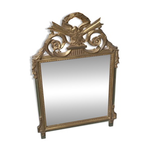 Miroir de table  en bois