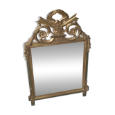 Miroir de table  en bois doré style Louis XVI