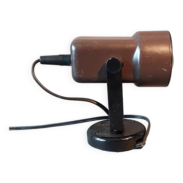 Applique orientable West Germany en métal marron vintage 1960/1970.