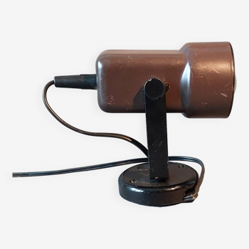 West Germany adjustable wall light in brown metal vintage 1960/1970.