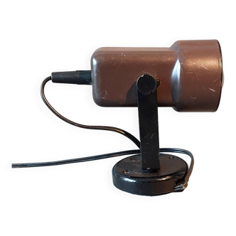 West Germany adjustable wall light in brown metal vintage 1960/1970.