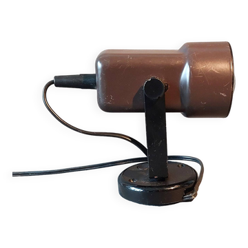 Applique orientable West Germany en métal marron vintage 1960/1970.