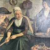 Renaissance Painting, Chromolithograph Reproduction, Giclée, By Leilie