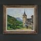 Oil on Canvas "The Bell Tower" – Late 19th Century