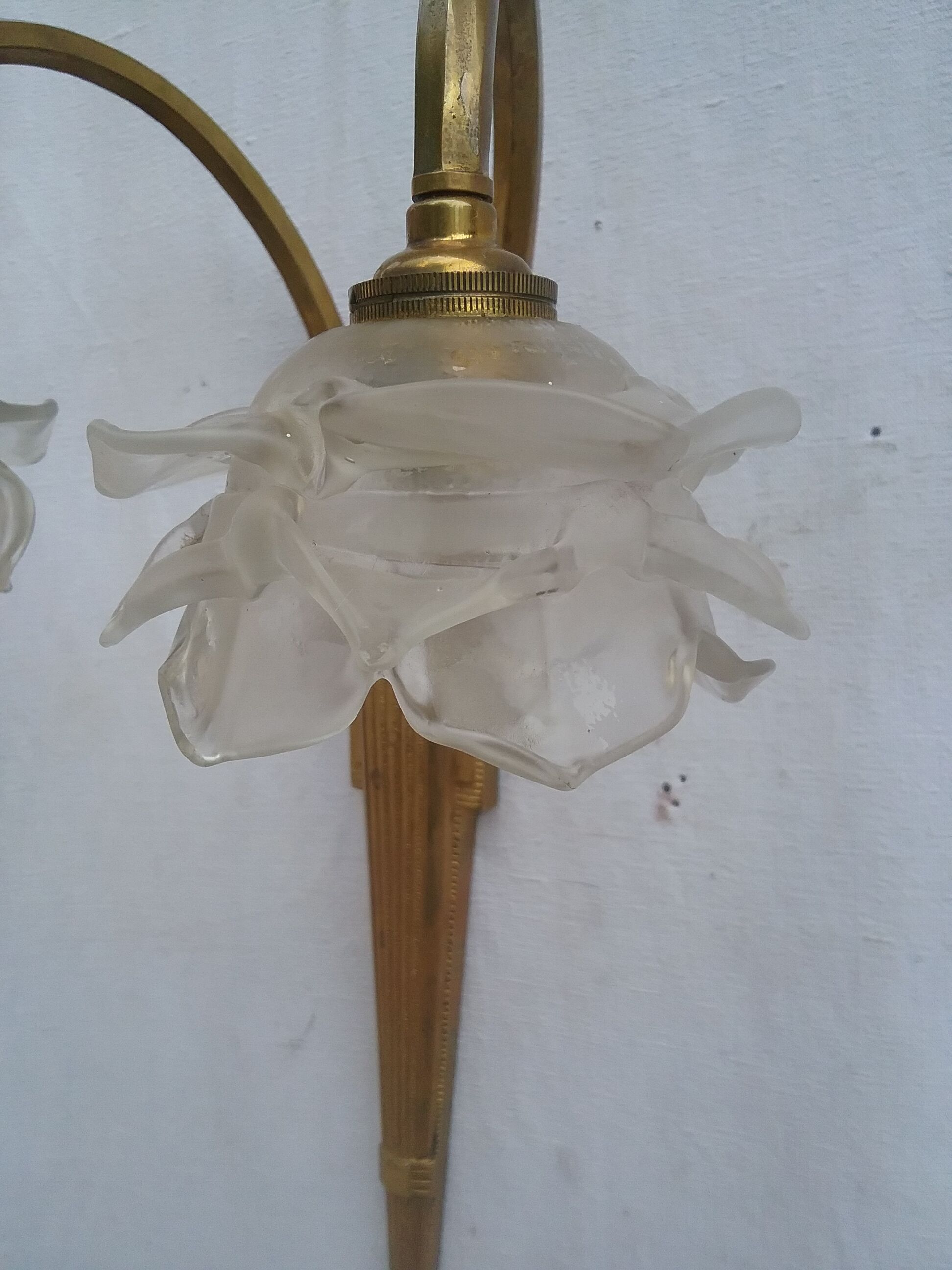 Wall light double art deco