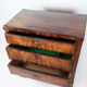 Empire chest of drawers with four drawers of mahogany, 1840s