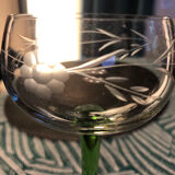 Lot 9 verres alsace