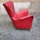 Isa Bergamo - armchair - pressure-moulded brass feet