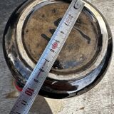 Vintage ceramic vase from Vallauris, signed JAC