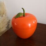 3 ice buckets orange apples 70s