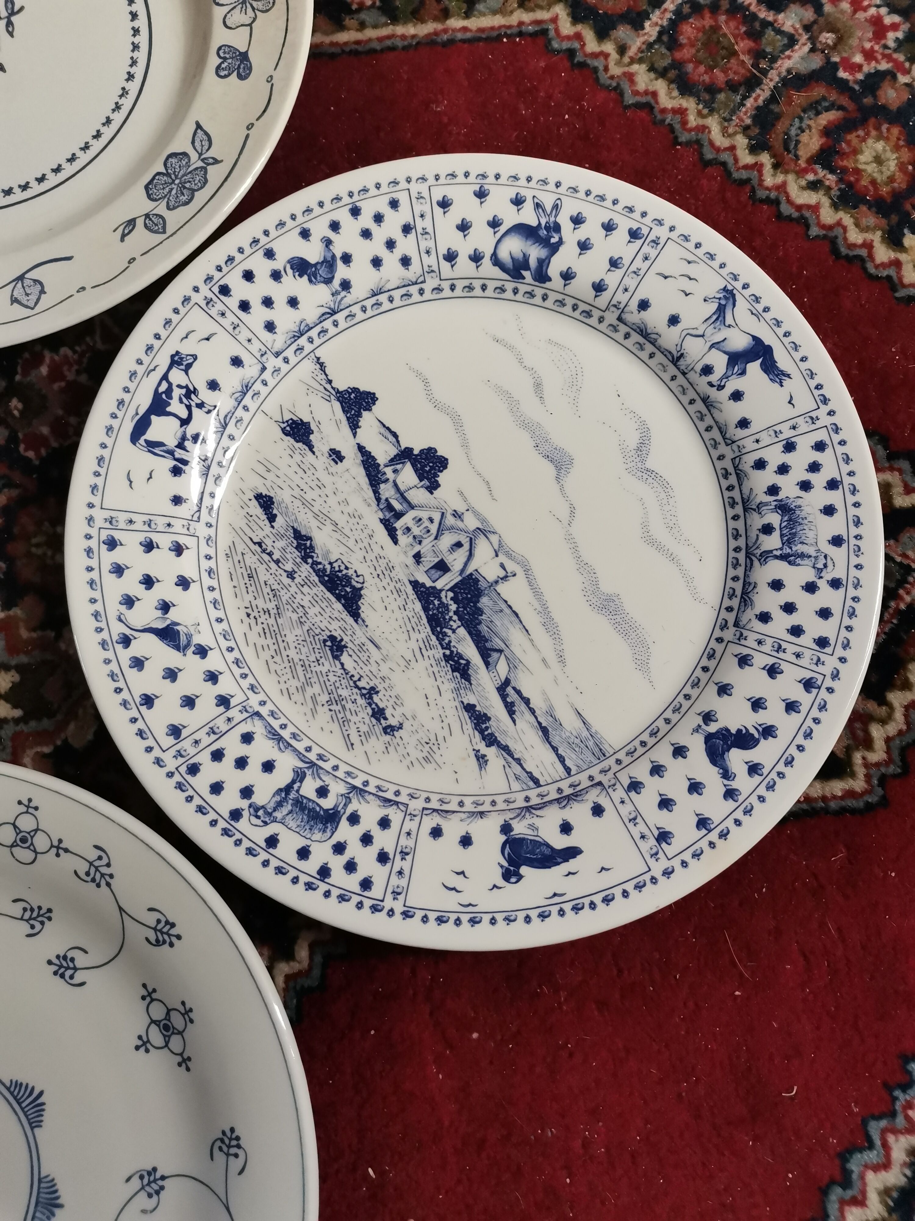 Blue mismatched service