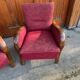 Hungarian Art Deco Armchairs, 1930s, Set of 2