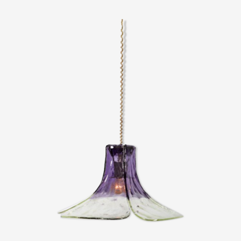 Suspension flower par Carlo Nason pour Mazzega