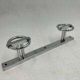 Double coat hook Jean Royère