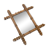 Bamboo barber mirror