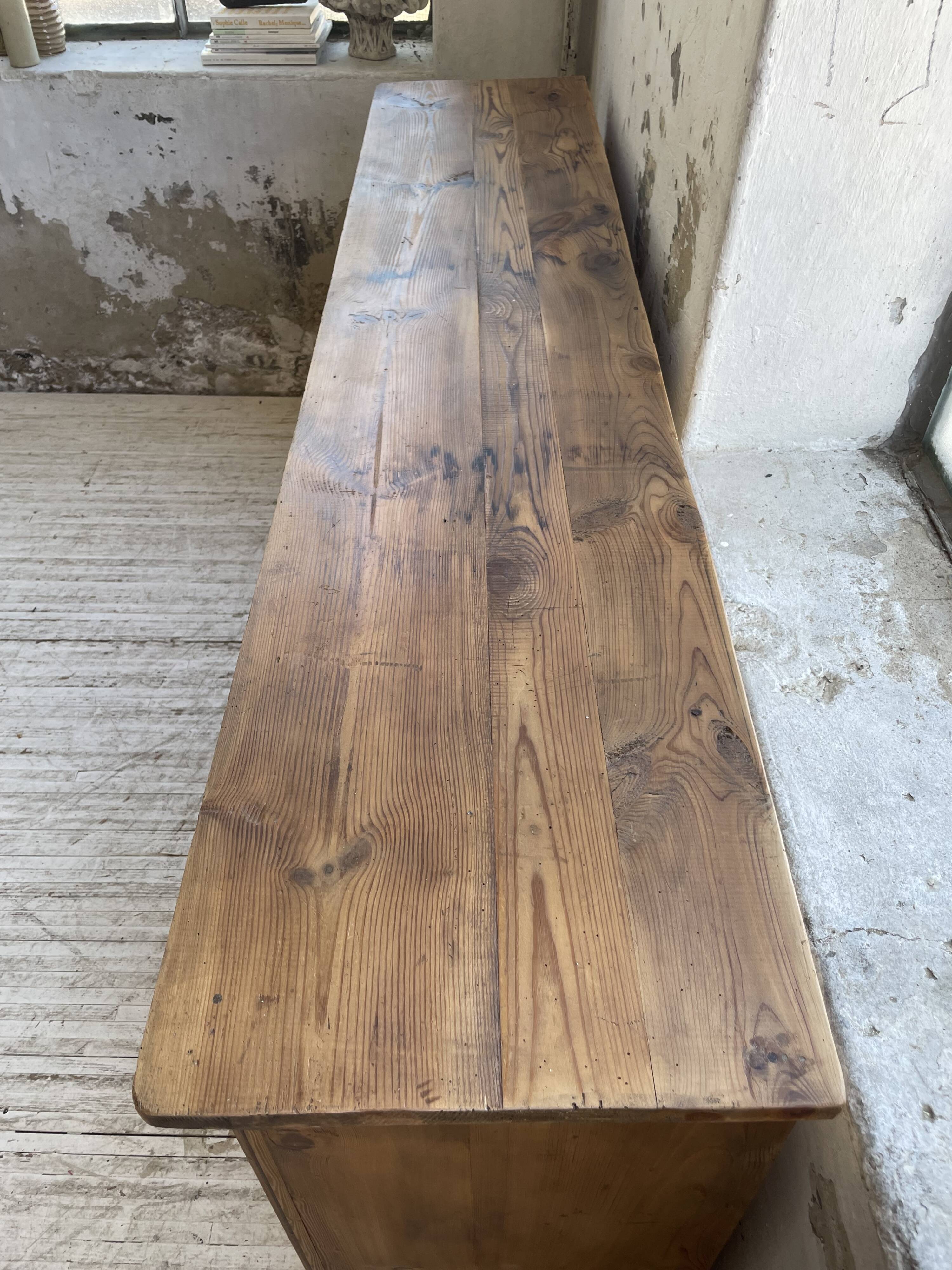 2m pine craft furniture sideboard