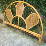 Former braided rattan/wicker headboard