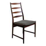 Set of Danish Dark Wood Dining Chairs by Arne Vodder, 1960s