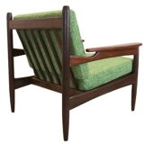 vintage mid century teak Fauteuil 'Rozendaal'