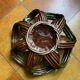 Large vintage woven ceramic fruit bowl – Vallaur style