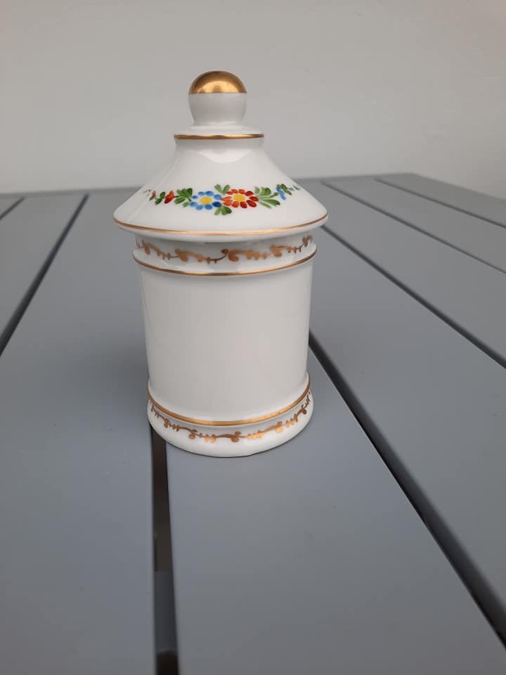 Mini Pharmacy Pot Poppy Limoges