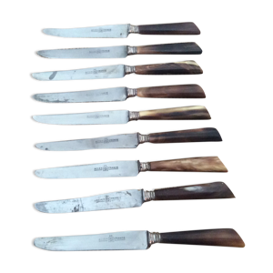 Série de 9  couteaux