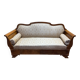 Louis Philippe style bench with scrolls