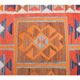 1970s Vintage Turkish Hand-Knotted Wool Cotton Red Runner Rug 96x320