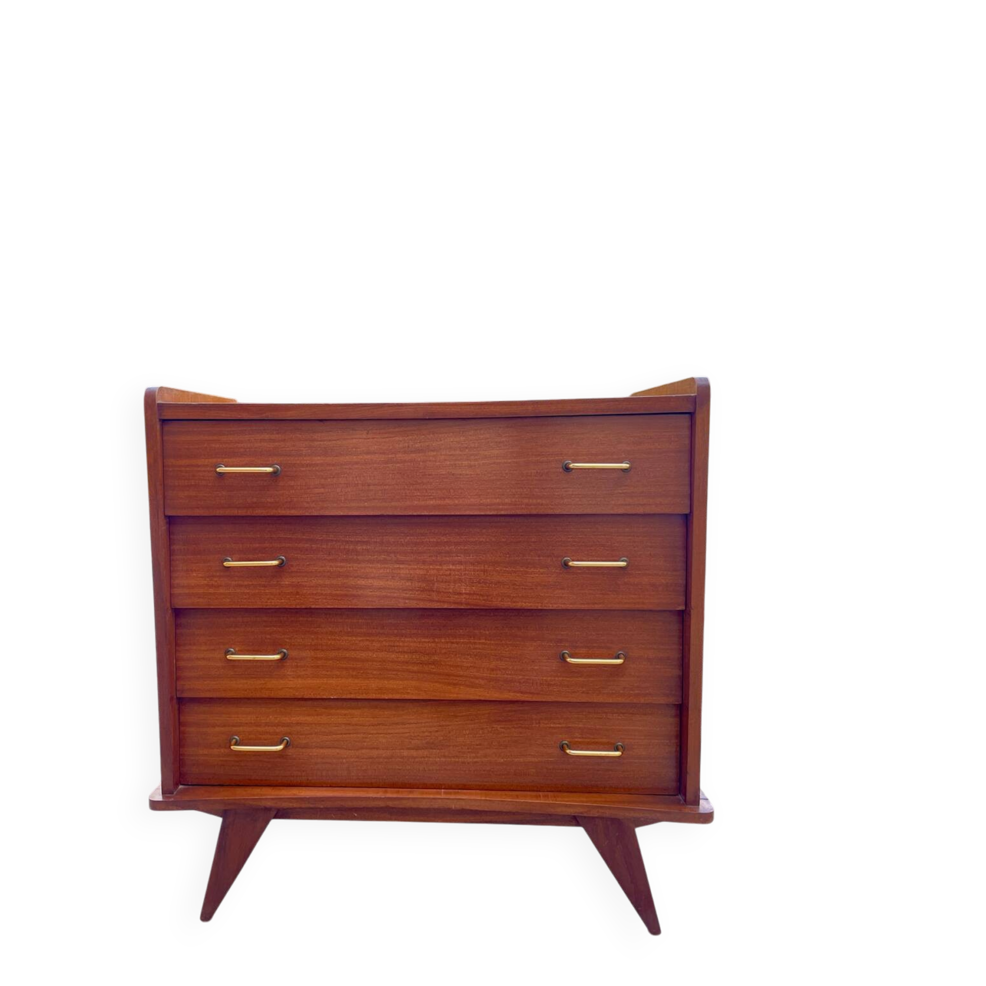 Vintage commode with tapered legs